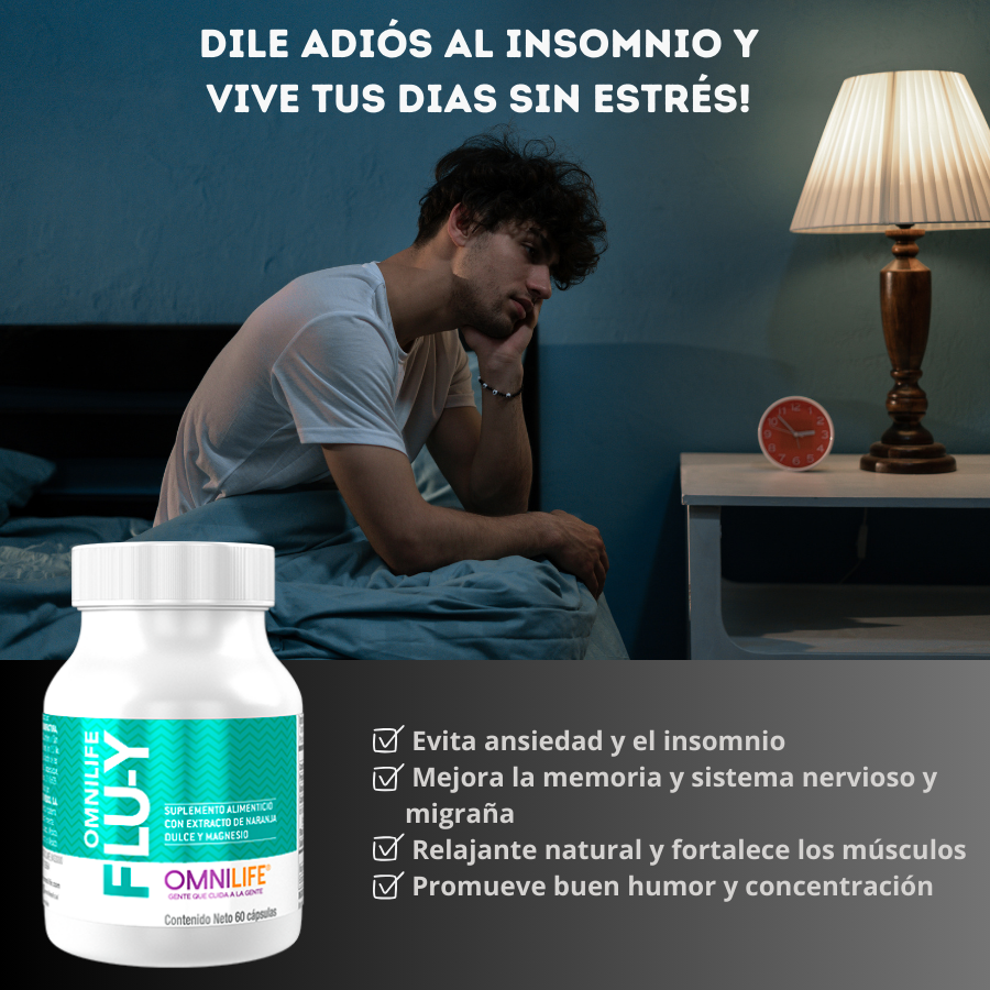 Adiós Insomnio - FLU-Y + ENVÍO GRATIS