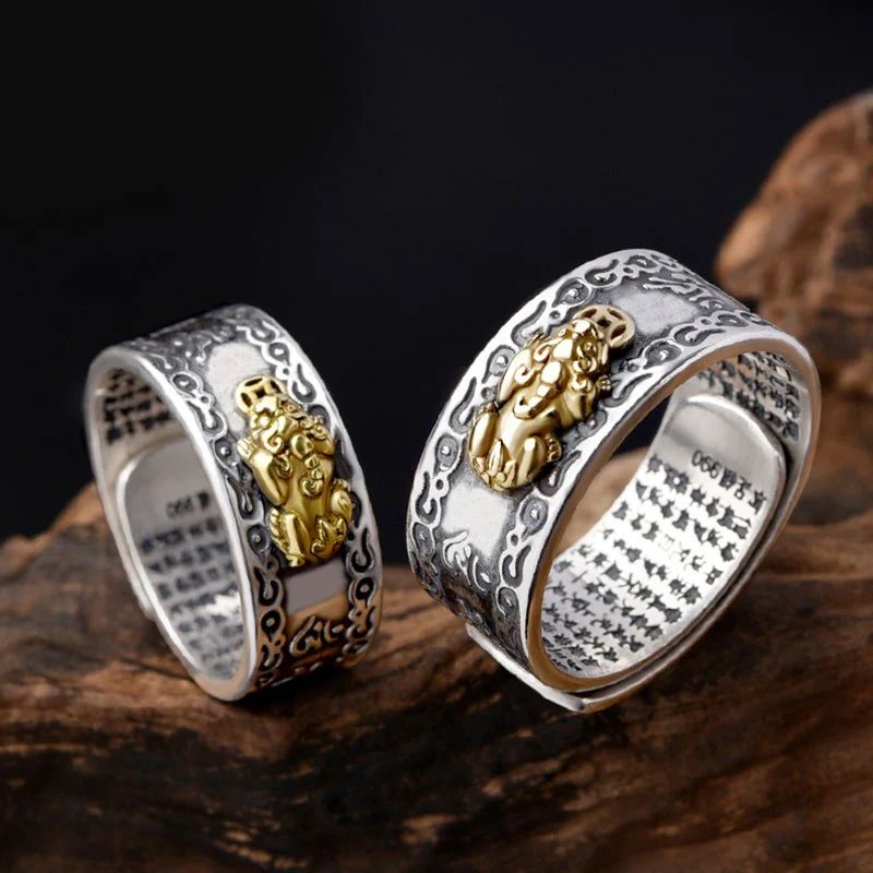 2x1 Anillo Pixiu de la Buena Suerte y abundancia✨ Mas Envio Gratis